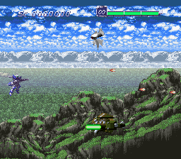 BS Spriggan Powered - BS Version (Japan) In game screenshot